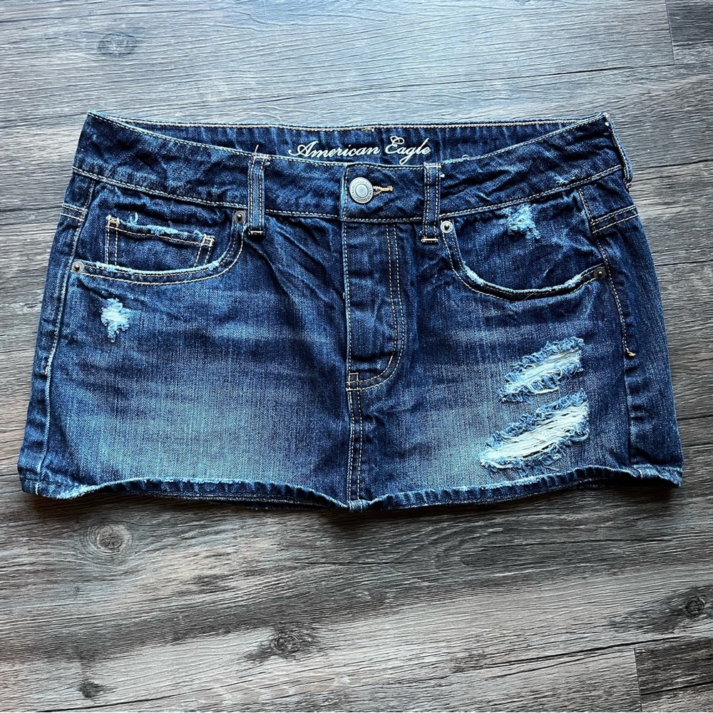 American Eagle Vintage Denim Skirt